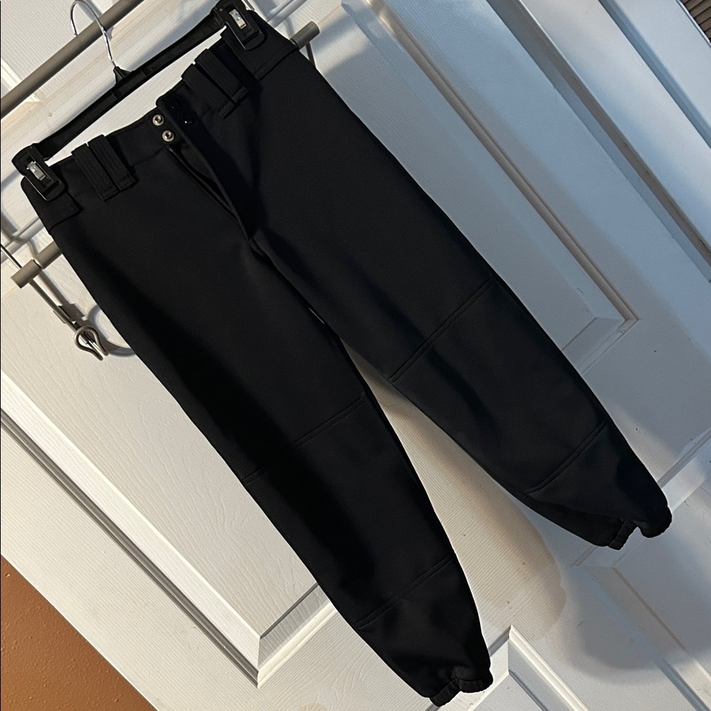 Mizuno black wonens softball pants